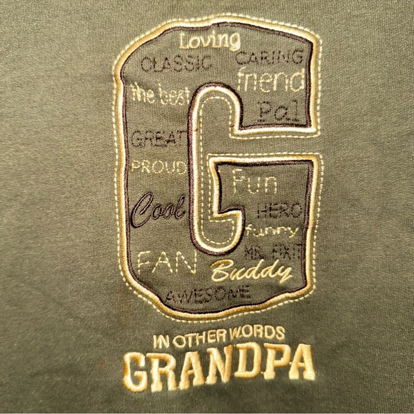 Men’s grandpa sweatshirt sz XL - Picture 6 of 7